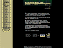 Tablet Screenshot of mcmurraymetals.com